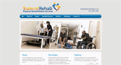 Desktop Screenshot of physicalrehab.co.za